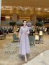Women Lacey Flower Long Dress